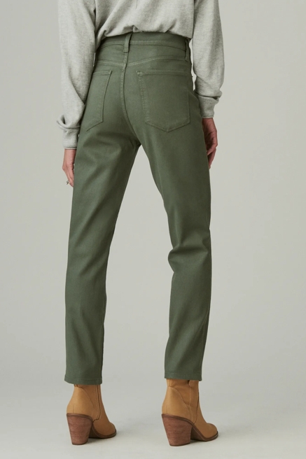 HIGH RISE ZOE STRAIGHT COATED JEAN, image 4