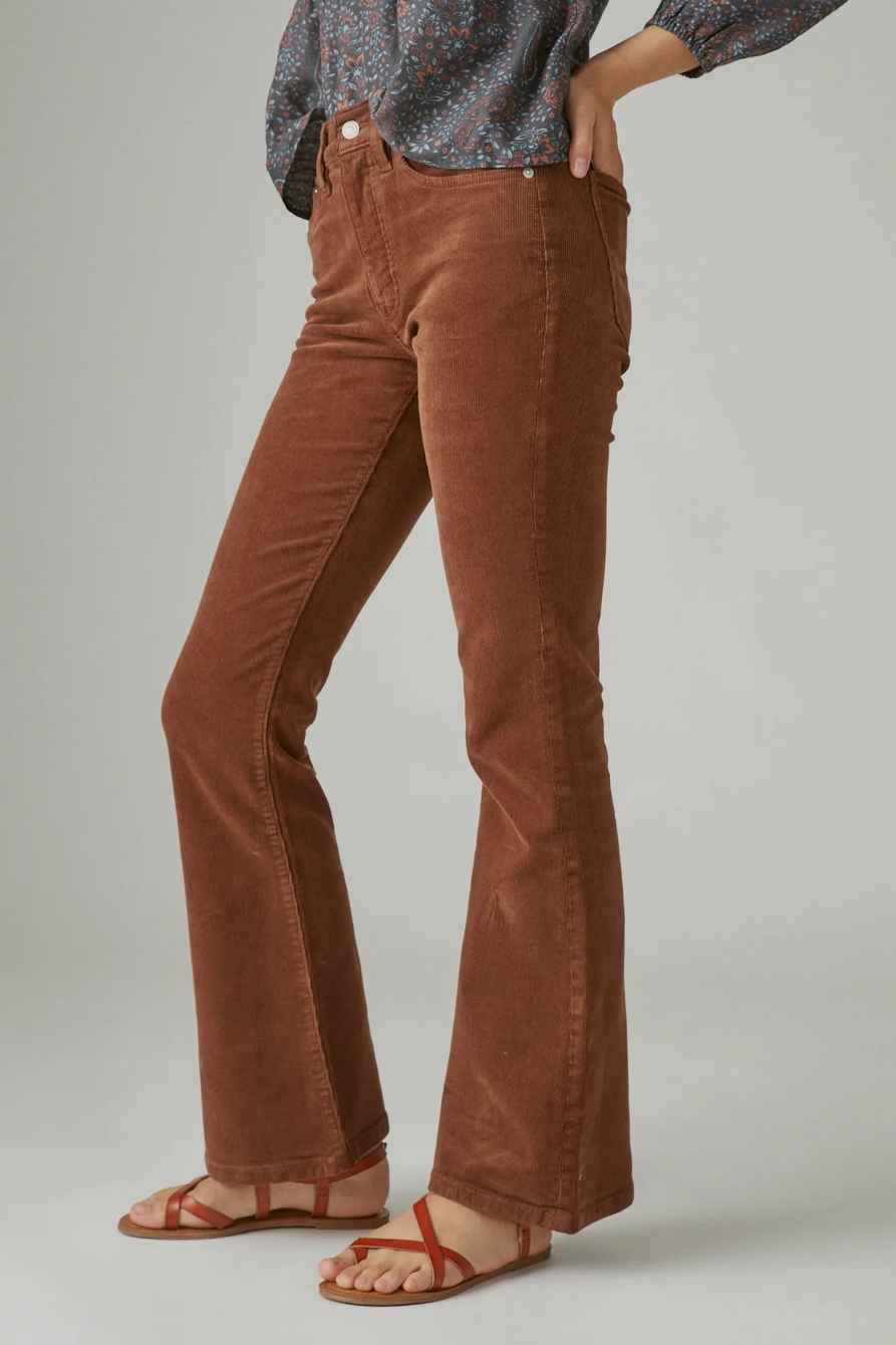 HIGH RISE CORDUROY STEVIE FLARE, image 2