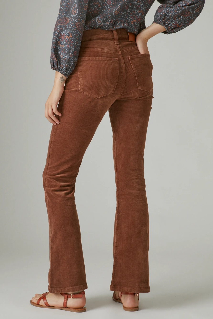HIGH RISE CORDUROY STEVIE FLARE, image 3
