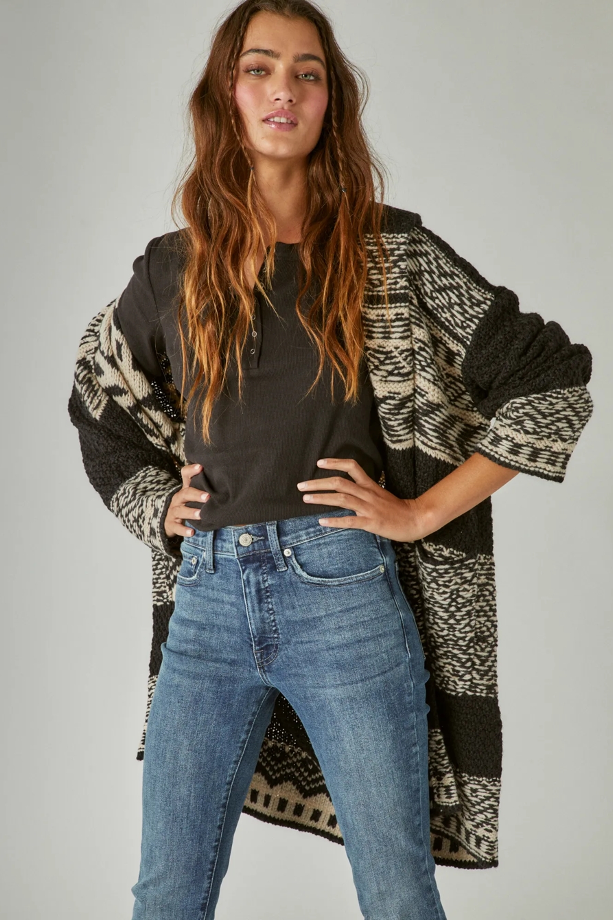 LUCKY LEGEND STUDDED HIGH RISE STEVIE FLARE, image 4