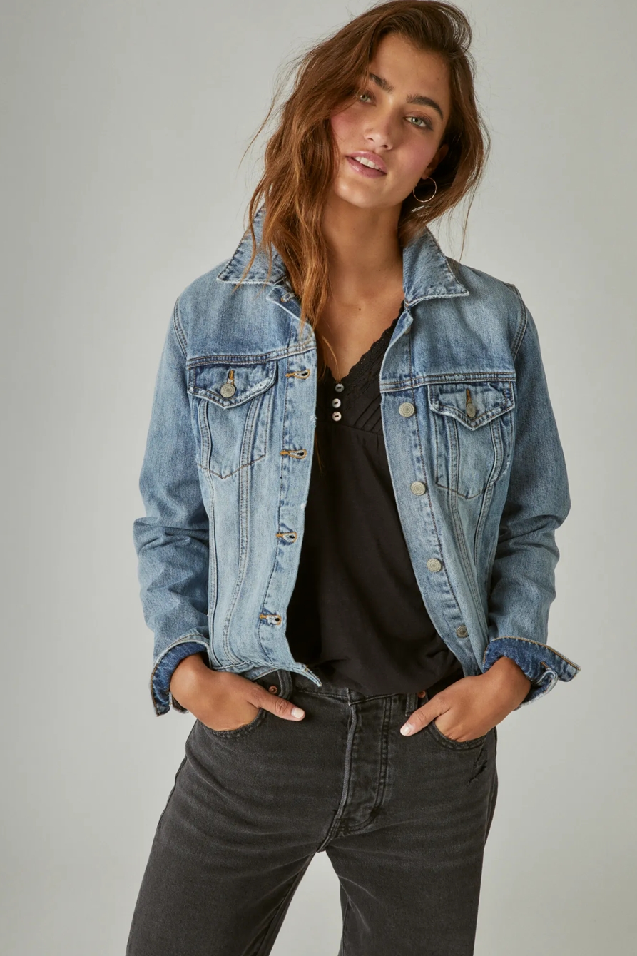 LUCKY LEGEND STUDDED GRAPHIC JACKET, image 2