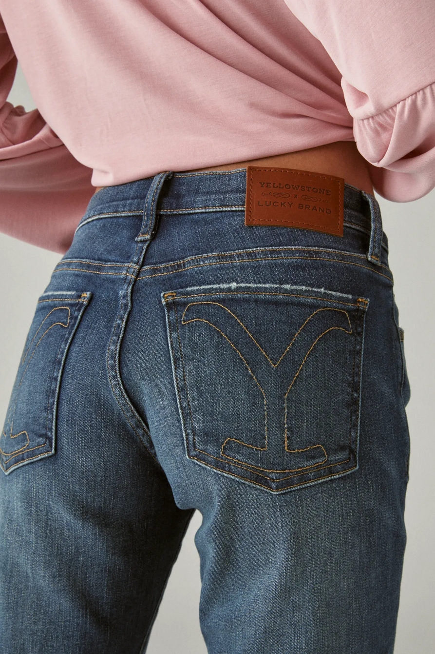 YELLOWSTONE BETHANY WASH SWEET STRAIGHT FIT DENIM, image 5