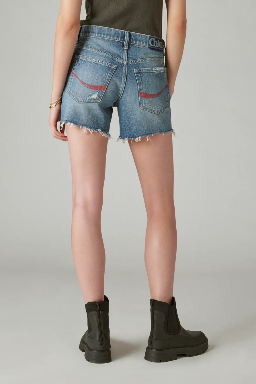 COCA-COLA 90s MIDI SHORT, image 3