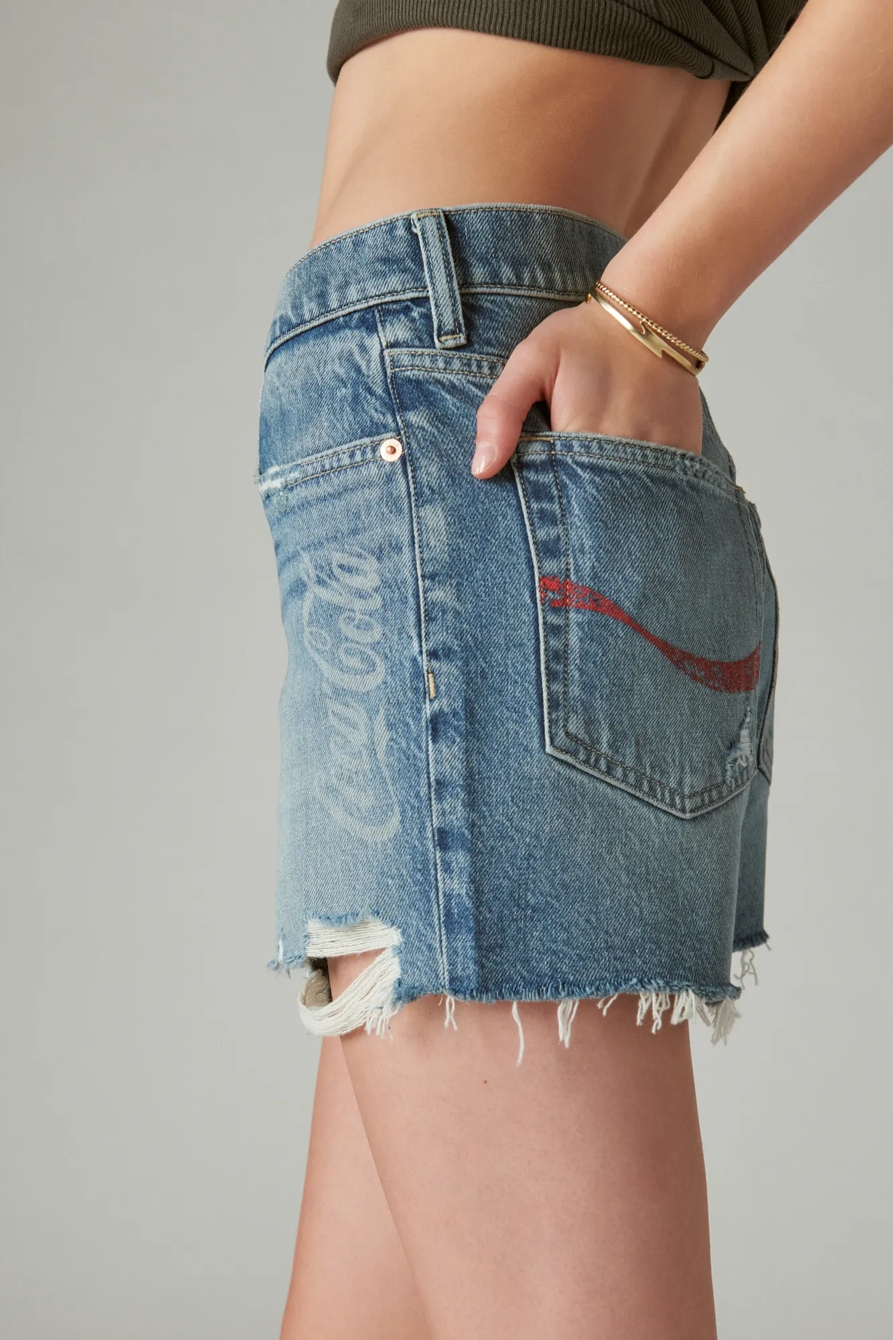 COCA-COLA 90s MIDI SHORT, image 4