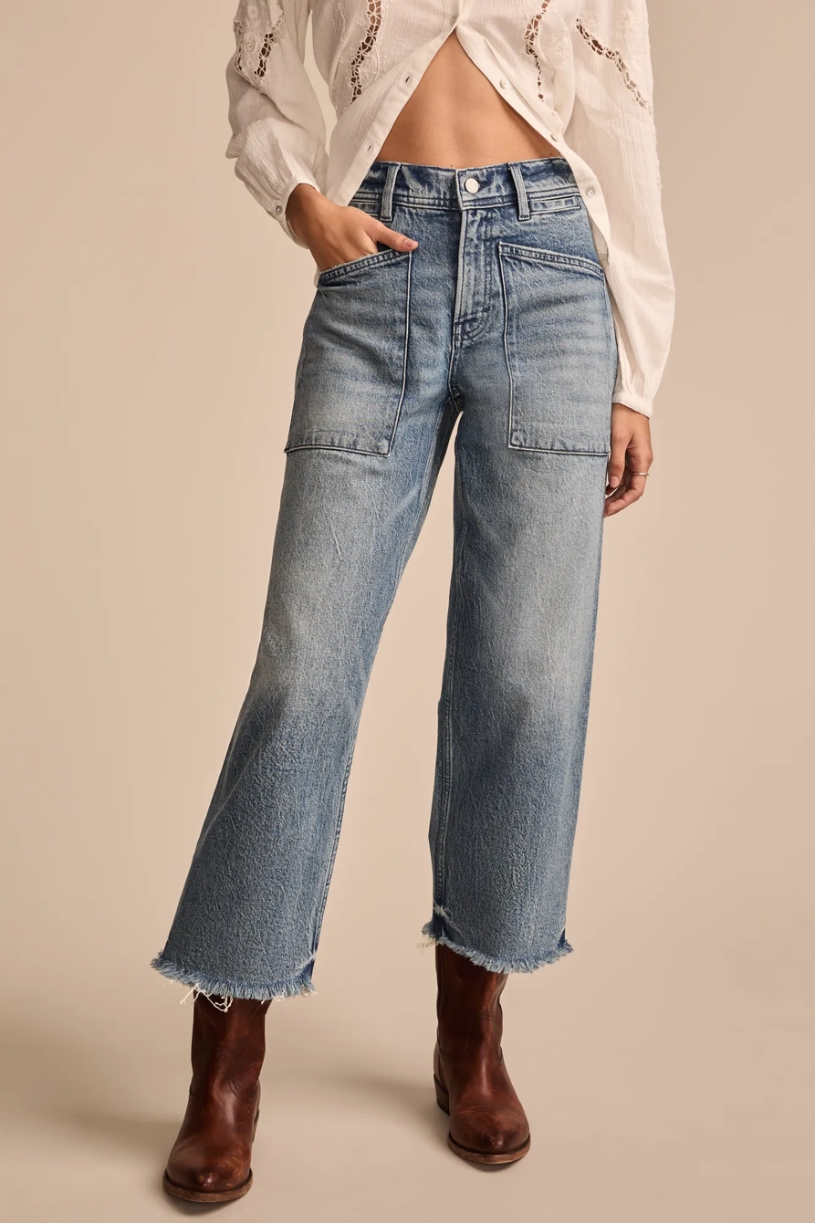 LUCKY LEGEND CROP PATCH POCKET WIDE LEG, image 2