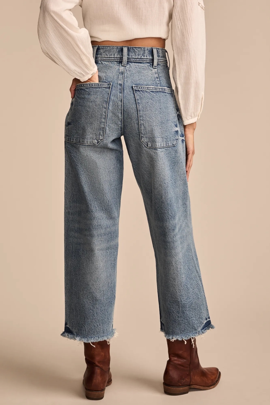 LUCKY LEGEND CROP PATCH POCKET WIDE LEG, image 6