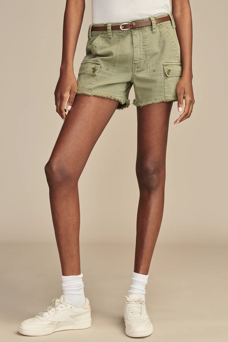 RAW HEM UTILITY SHORT, image 2