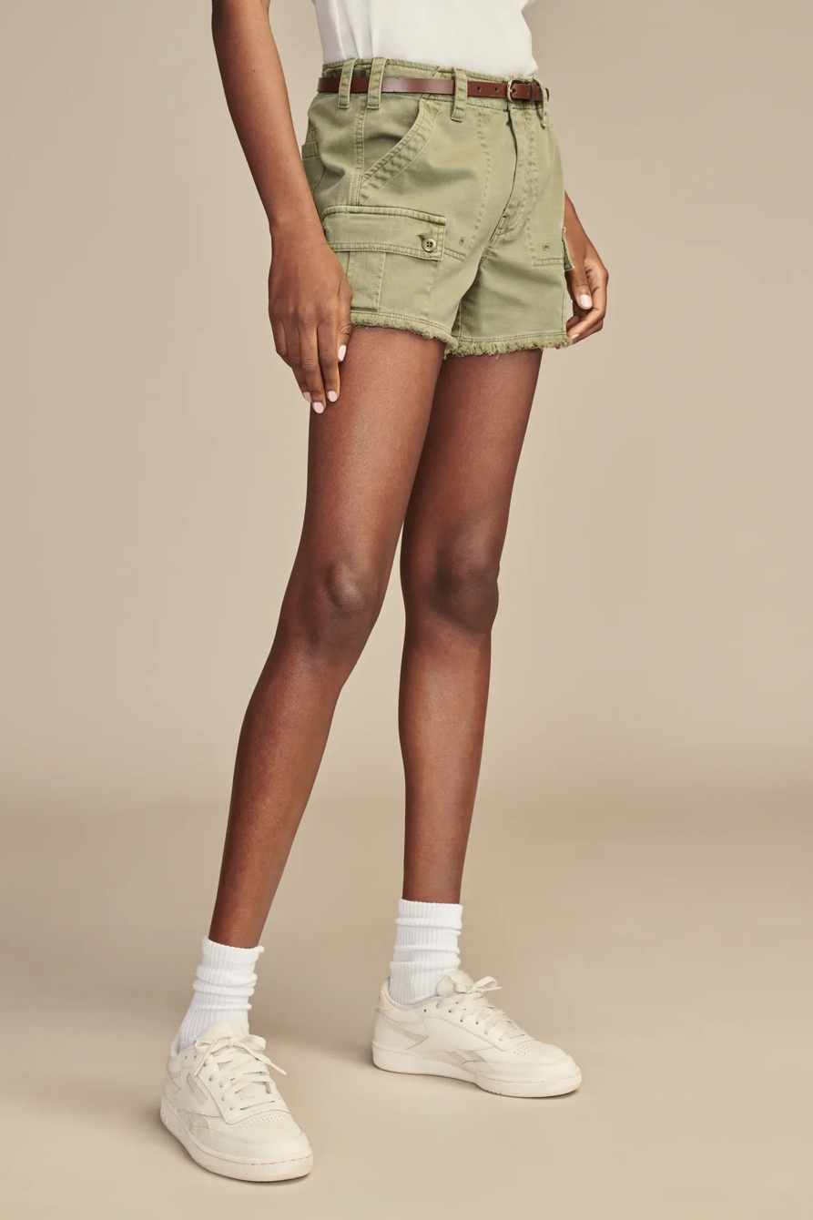 RAW HEM UTILITY SHORT, image 3