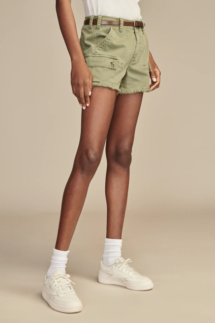 RAW HEM UTILITY SHORT, image 3