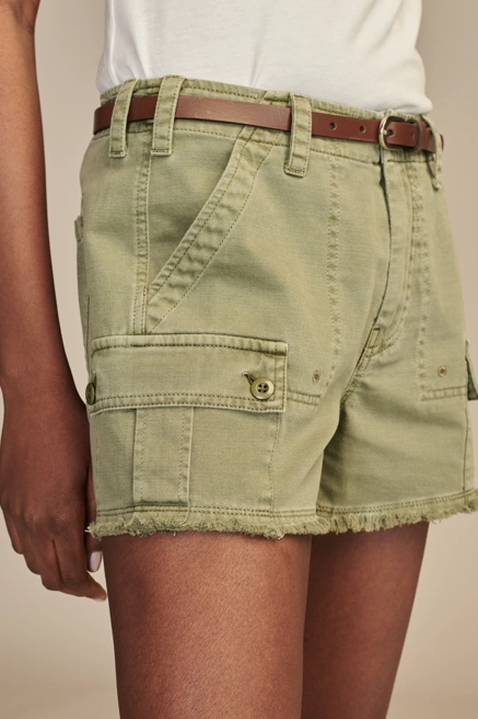 RAW HEM UTILITY SHORT, image 4