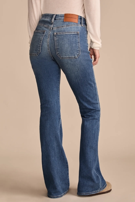 HIGH RISE PATCH POCKET STEVIE FLARE, image 3