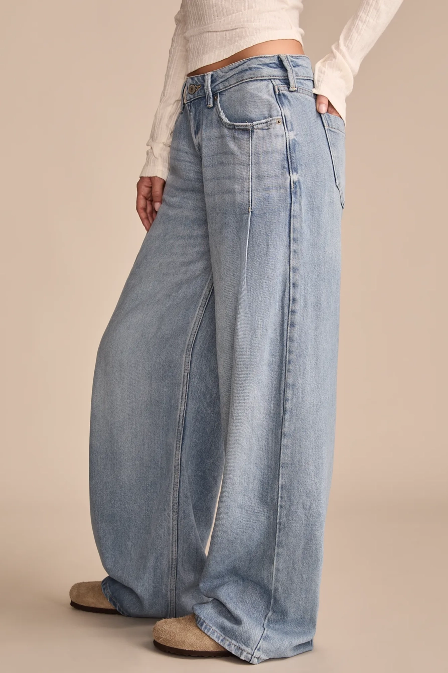 LIQUID DENIM LUXE PALAZZO