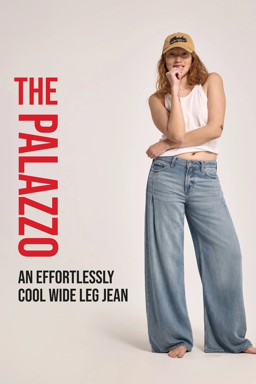 WIDE LEG PLEATED LIQUID DENIM LUXE PALAZZO, image 7