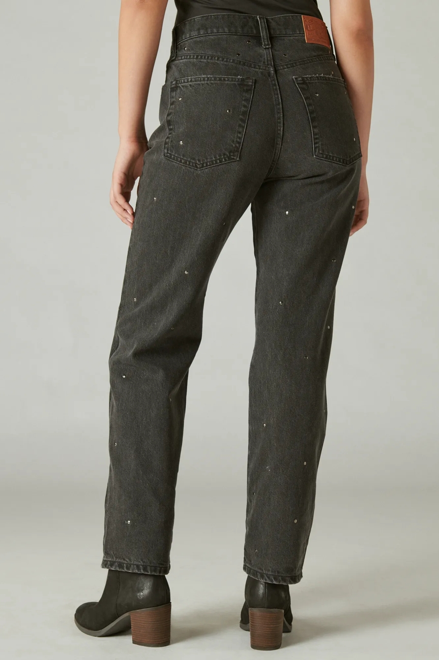 LUCKY LEGEND STUDDED HIGH RISE 90S LOOSE, image 3