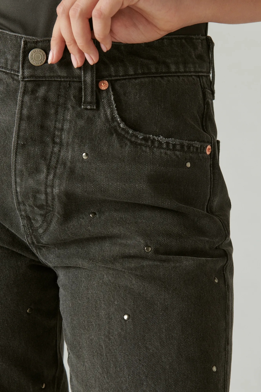 LUCKY LEGEND STUDDED HIGH RISE 90S LOOSE, image 4