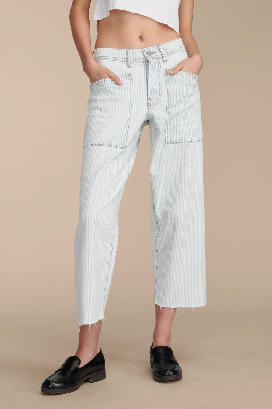 LEGEND PATCH POCKET HIGH RISE WIDE LEG, image 2
