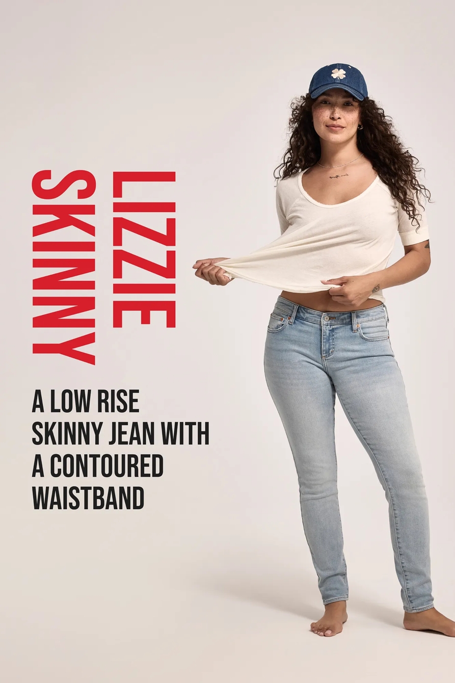 LOW RISE LIZZIE SKINNY, image 7