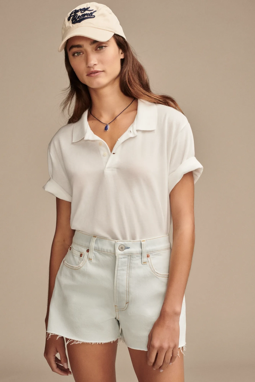 HIGH RISE MOM SHORT