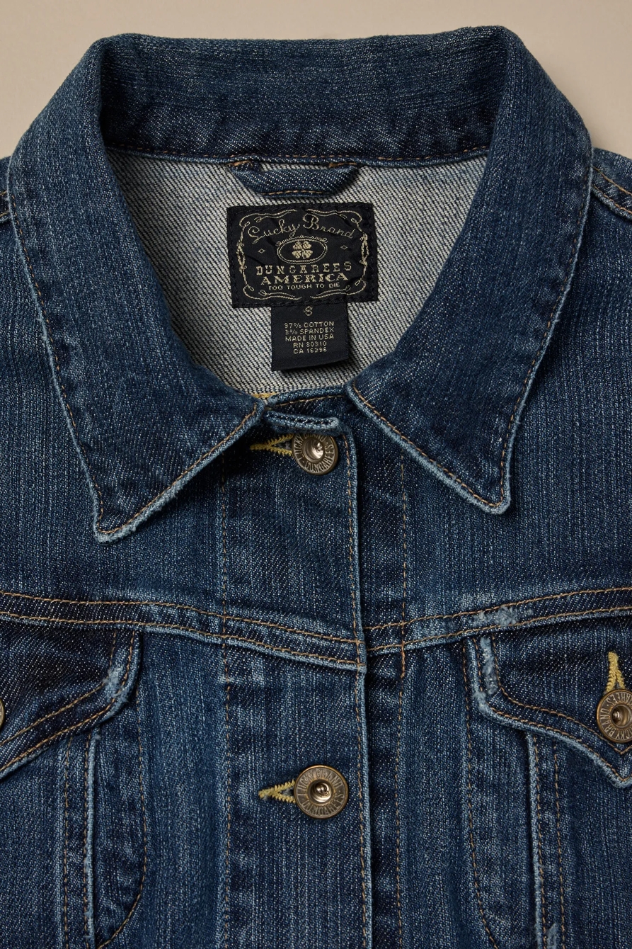 Lucky Brand One-Of-A-Kind Denim Vest, image 2