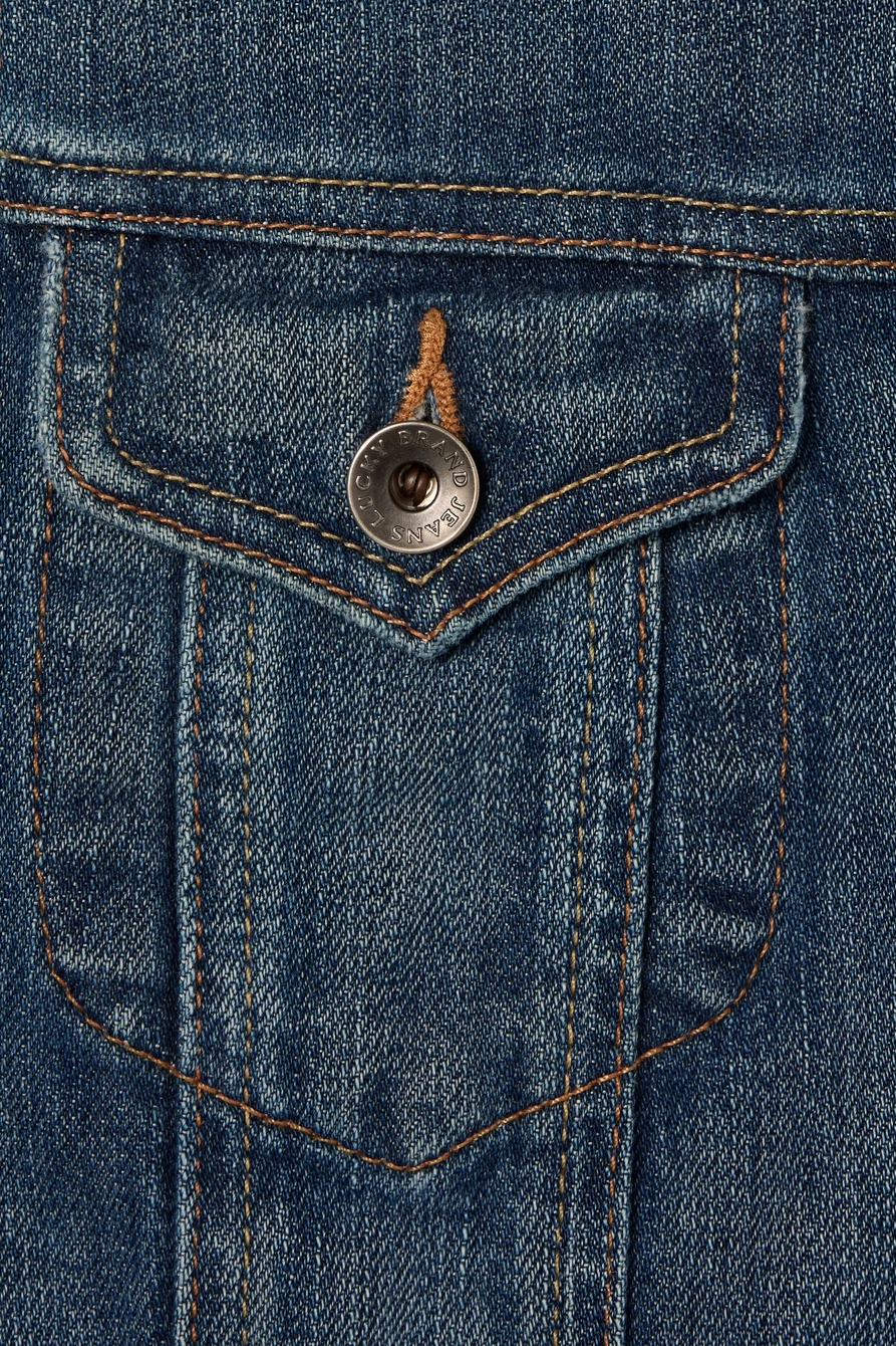 Lucky Brand One-Of-A-Kind Denim Vest, image 3