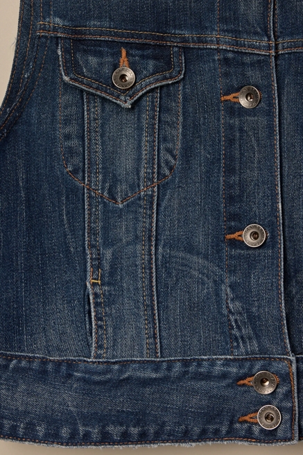 Lucky Brand One-Of-A-Kind Denim Vest, image 2