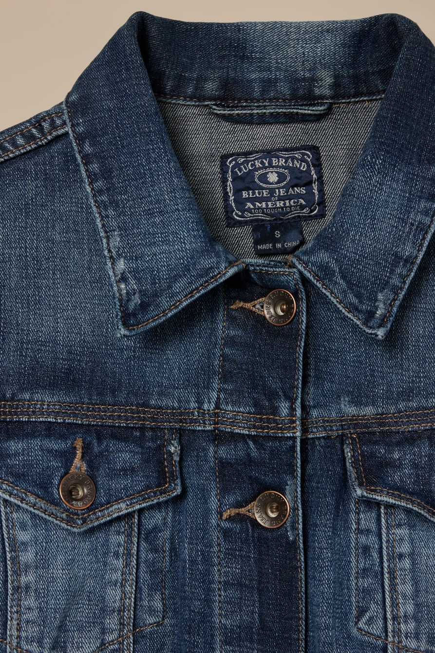 Lucky Brand One-Of-A-Kind Denim Vest, image 3