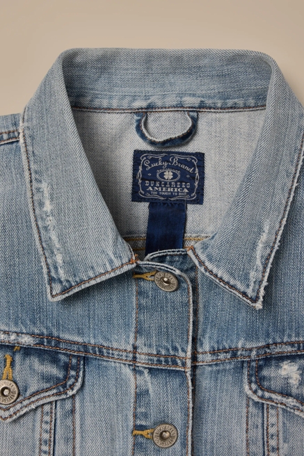 Lucky Brand One-Of-A-Kind Denim Vest, image 2