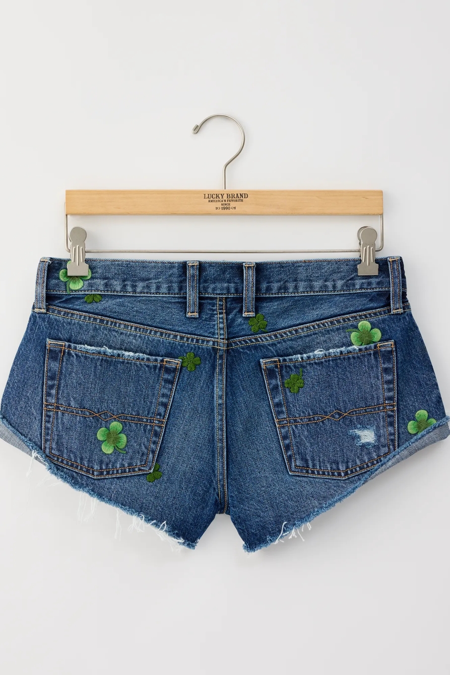 Lucky Brand Upcycled Denim Low Rise Short, image 4