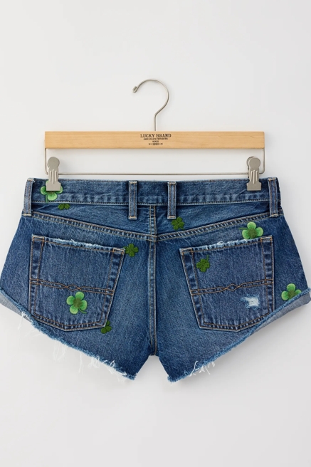Lucky Brand Upcycled Denim Low Rise Short, image 4
