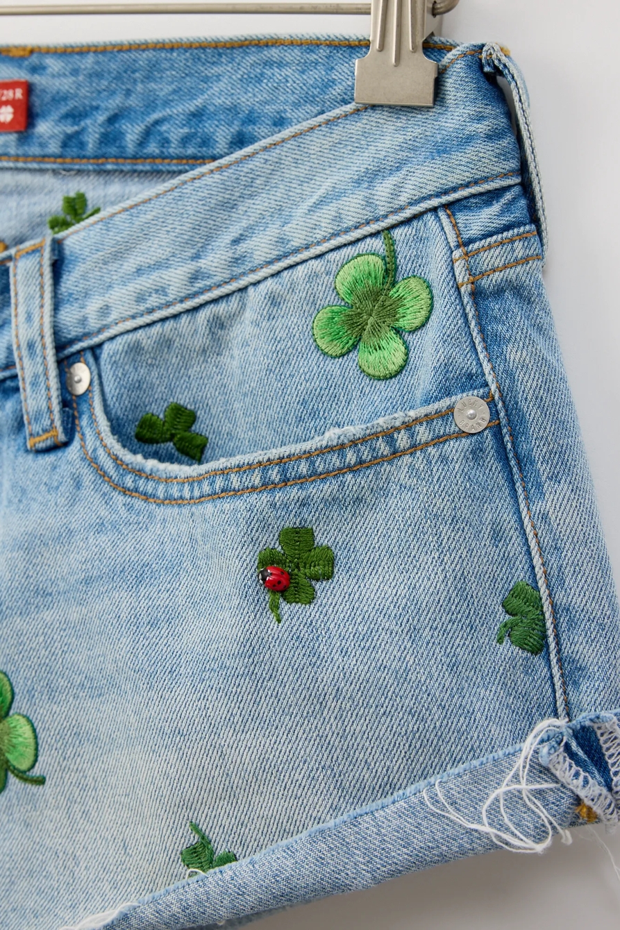 Lucky Brand Upcycled Denim Low Rise Short, image 2