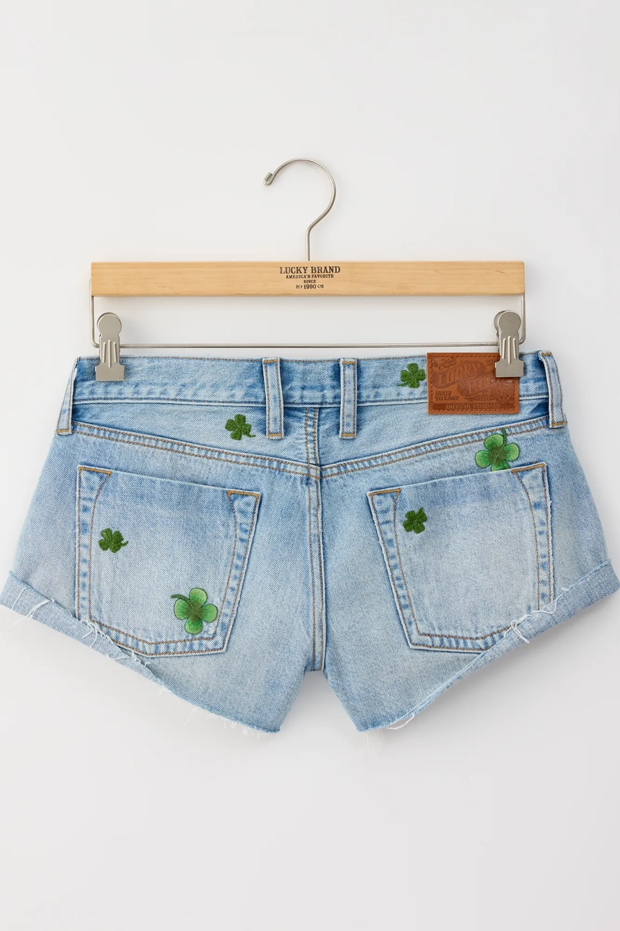 Lucky Brand Upcycled Denim Low Rise Short, image 3