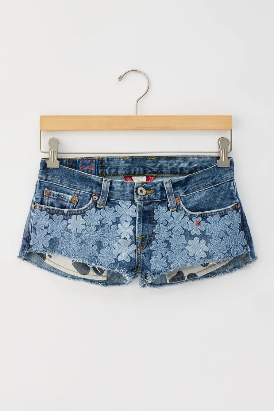 Lucky Brand Upcycled Denim Low Rise Short, image 1