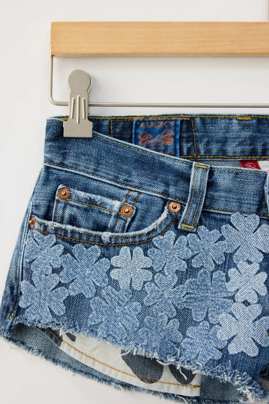 Lucky Brand Upcycled Denim Low Rise Short, image 2