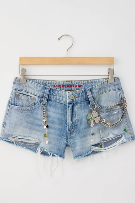 Lucky Brand Upcycled Denim Low Rise Short, image 1