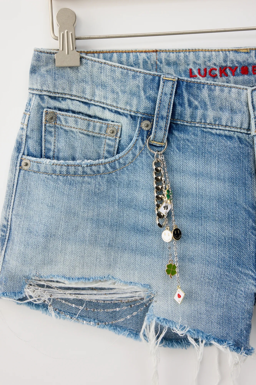 Lucky Brand Upcycled Denim Low Rise Short, image 3