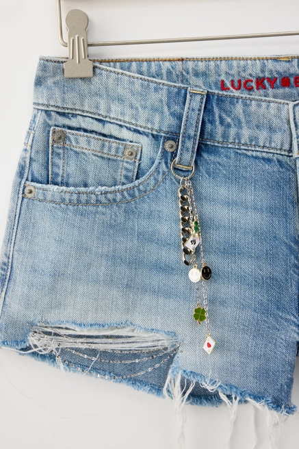 Lucky Brand Upcycled Denim Low Rise Short, image 3