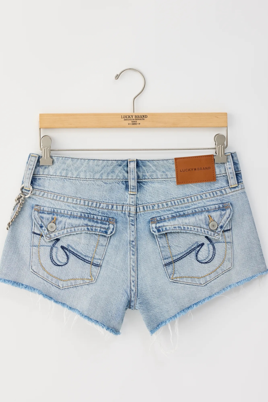 Lucky Brand Upcycled Denim Low Rise Short, image 4