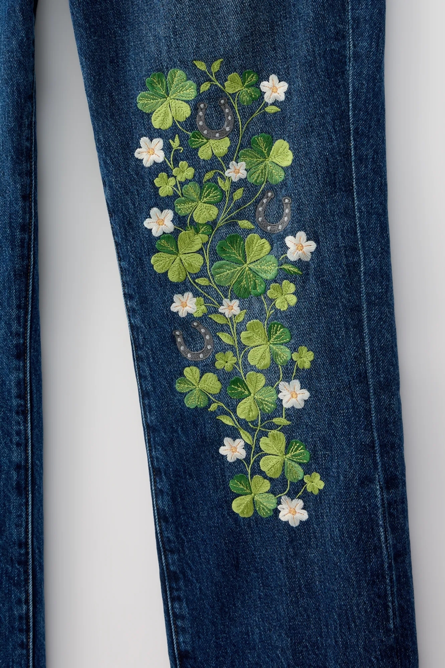 Lucky Brand Upcycled Denim Pant, image 3