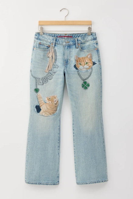 Lucky Brand Upcycled Denim Pant, image 1