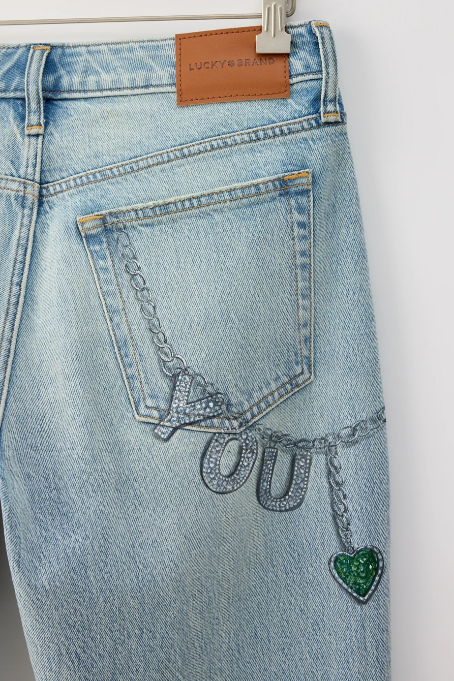 Lucky Brand Upcycled Denim Pant, image 4