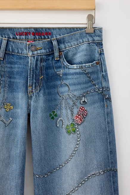 Lucky Brand Upcycled Denim Pant, image 2