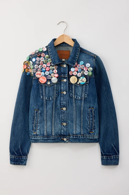 Lucky Brand Upcycled Denim Jacket, image 1