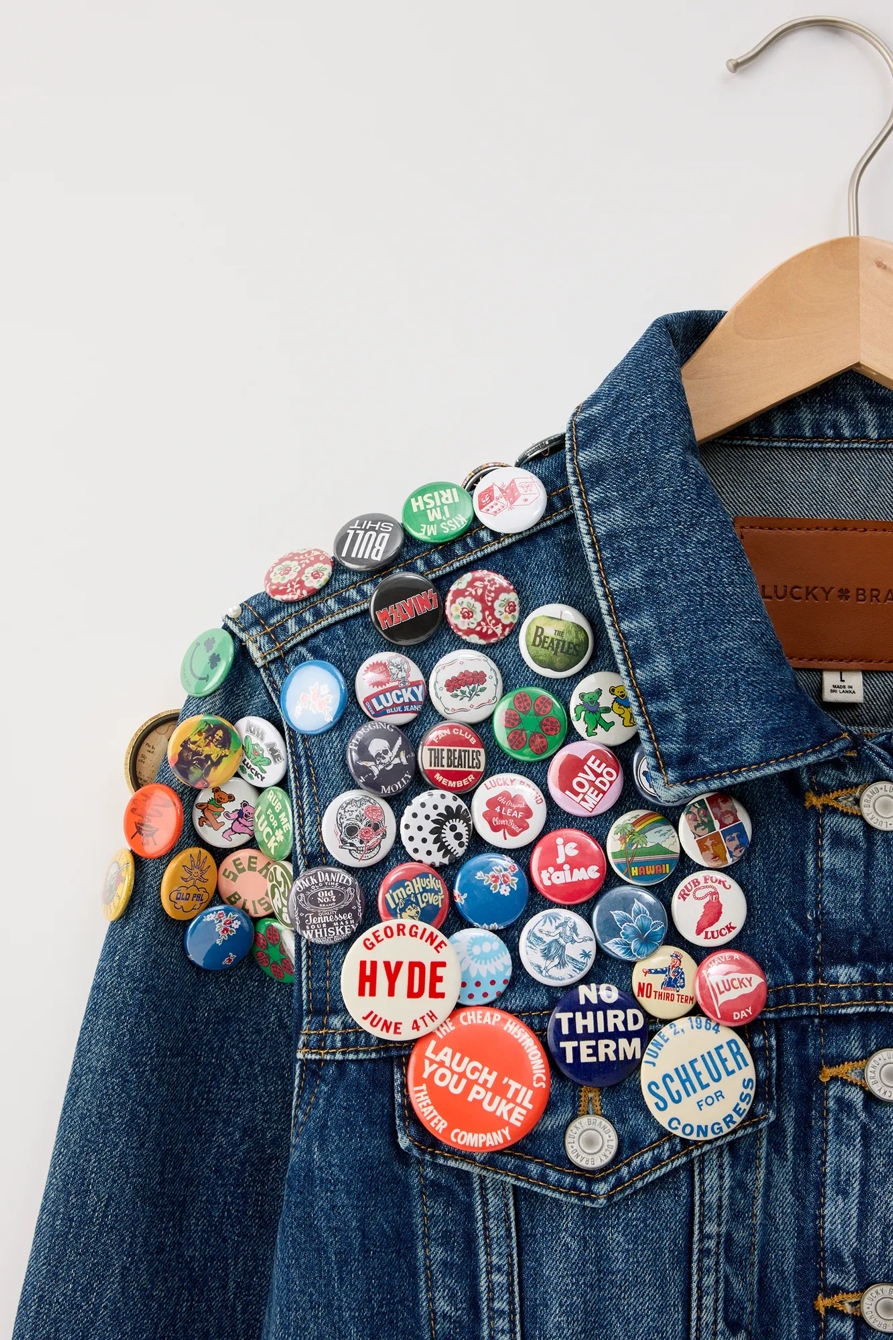 Lucky Brand Upcycled Denim Jacket, image 2
