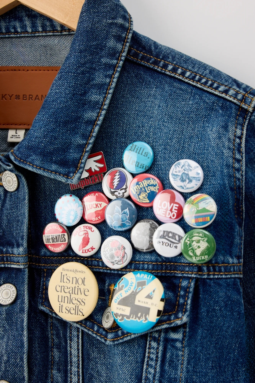 Lucky Brand Upcycled Denim Jacket, image 3