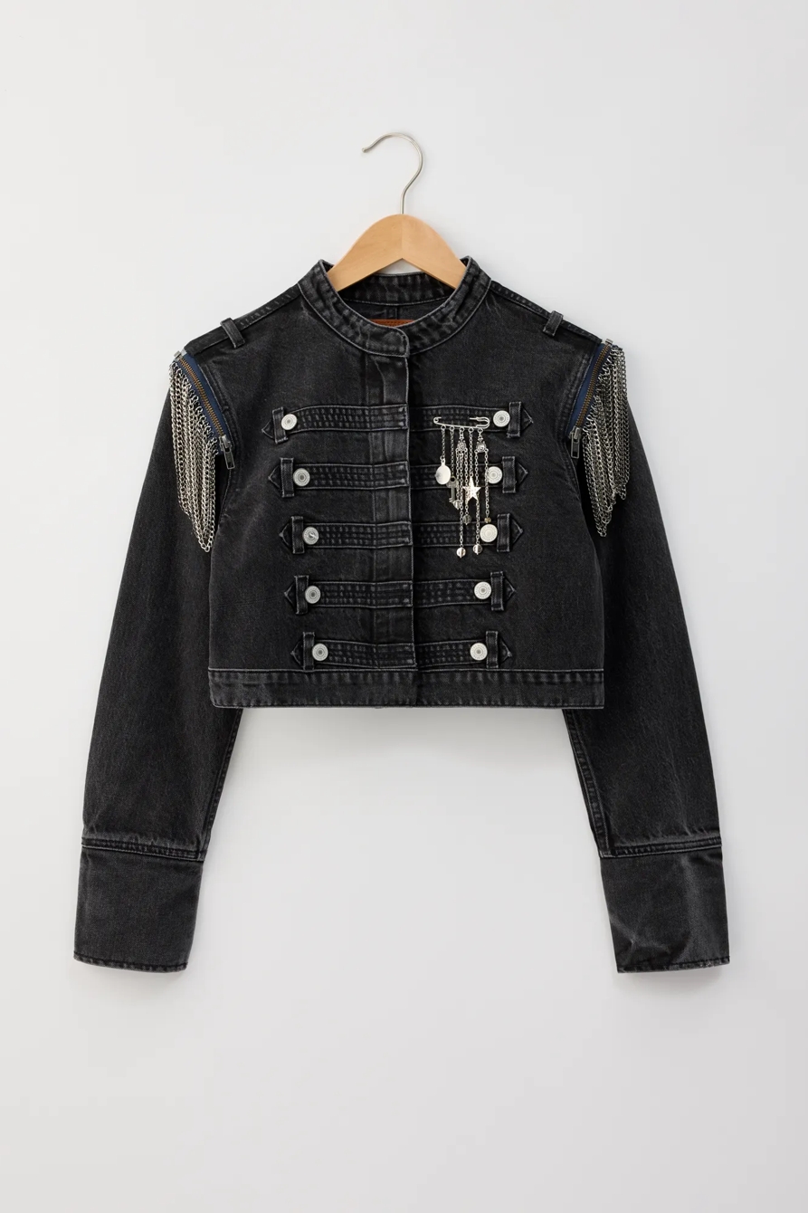 Lucky Brand Upcycled Denim Jacket, image 1