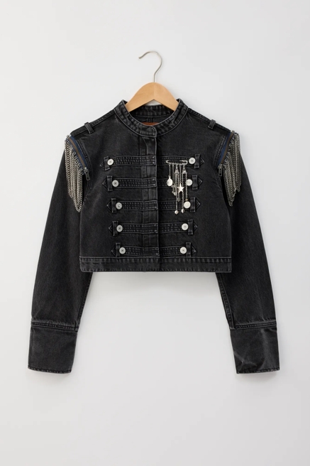 Lucky Brand Upcycled Denim Jacket, image 1