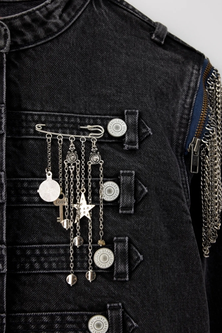 Lucky Brand Upcycled Denim Jacket, image 3