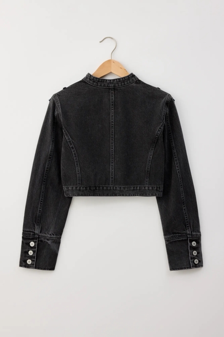 Lucky Brand Upcycled Denim Jacket, image 4