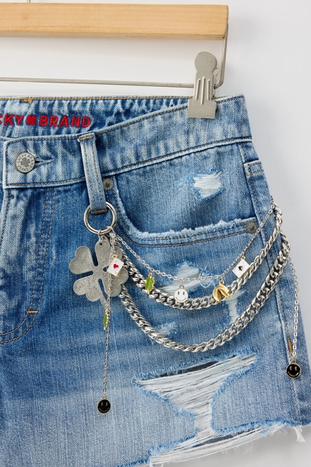 Lucky Brand Upcycled Denim Low Rise Short, image 2