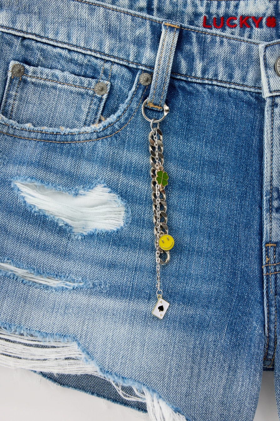 Lucky Brand Upcycled Denim Low Rise Short, image 5